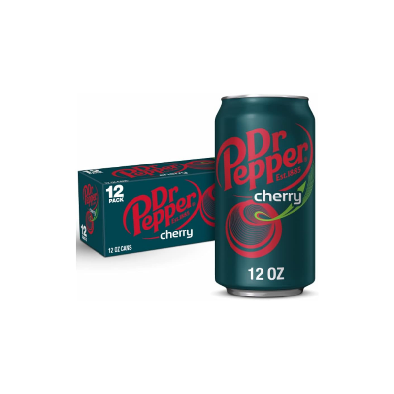 Dr Pepper Cherry Soda 12 X 355 mL
