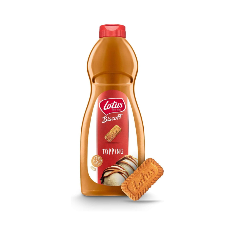 Lotus Biscoff Topping Sauce 1 KG (BB Jan 2026)