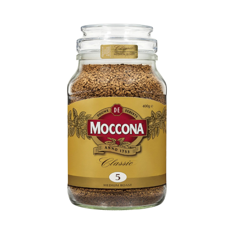 Moccona Classic Medium Roast Freeze Dried Instant Coffee, 400g