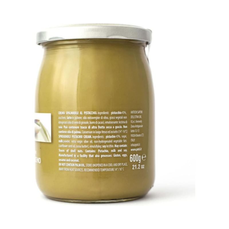 Pisti Spreadable Pistachio Cream 600g - Freshest Stock Back