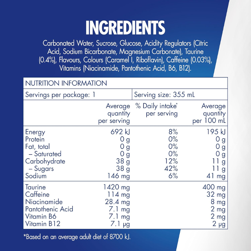 Red Bull Anz Can Energy Drink 473ml x 12