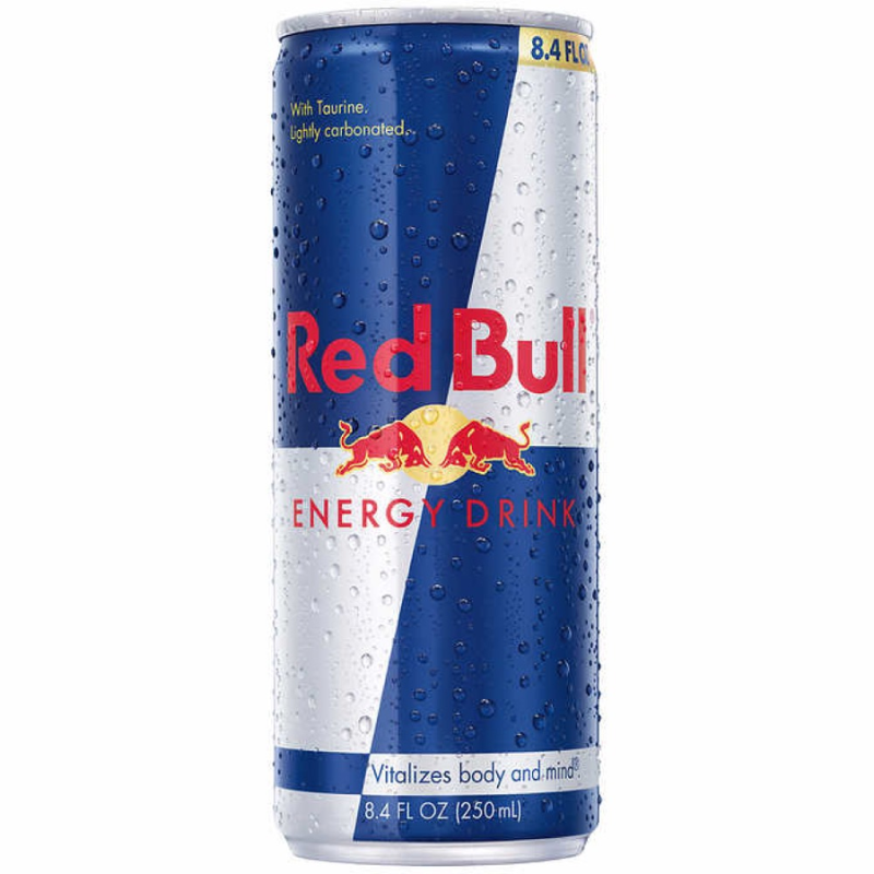 Red bull can energy drink 250ml x 24