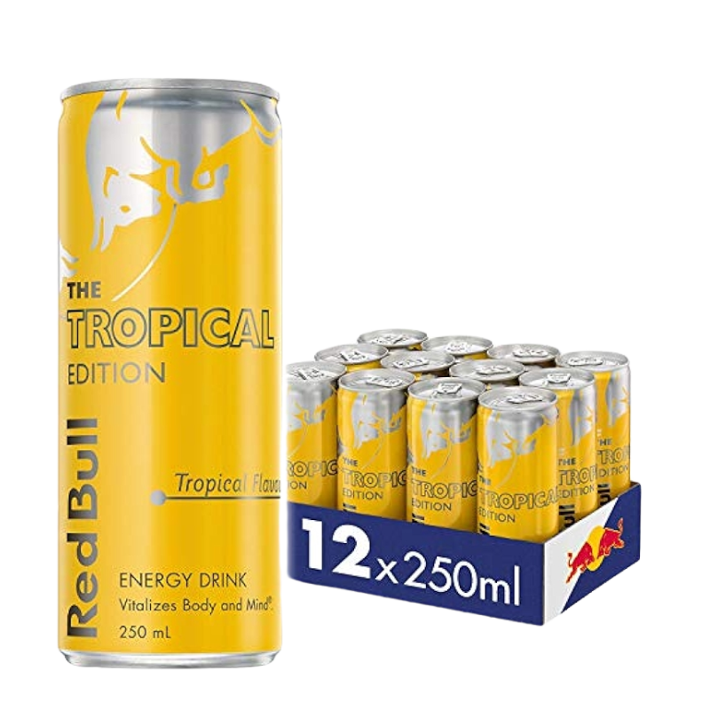 Red Bull Energy Drink Tropical Edition 250ml x 12