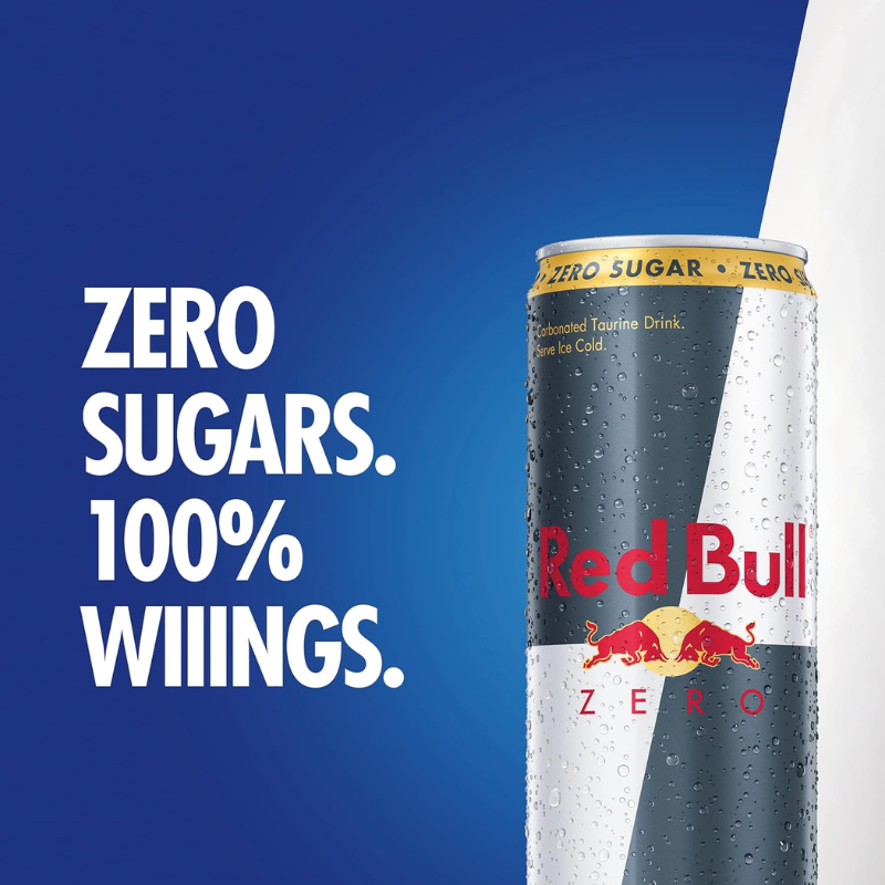 Red Bull Zero Energy Drink 473ml x 12 – Sugar-Free