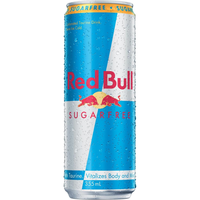 Red Bull Sugarfree Energy Drink 355ml x 24 – Zero Sugar