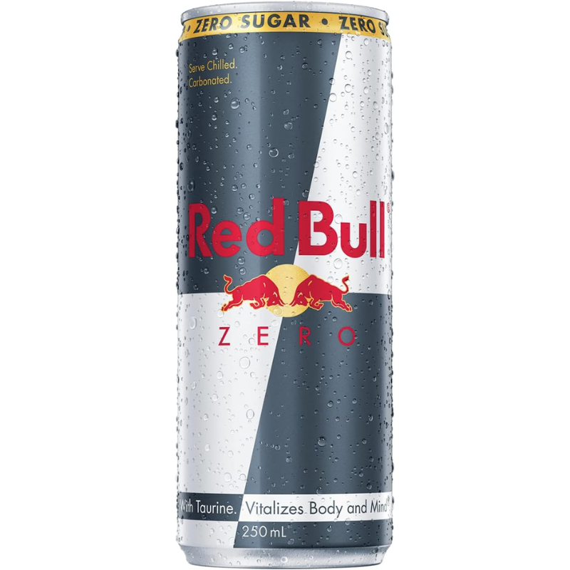 Red Bull Zero Energy Drink 250ml x 24 | Sugar-Free