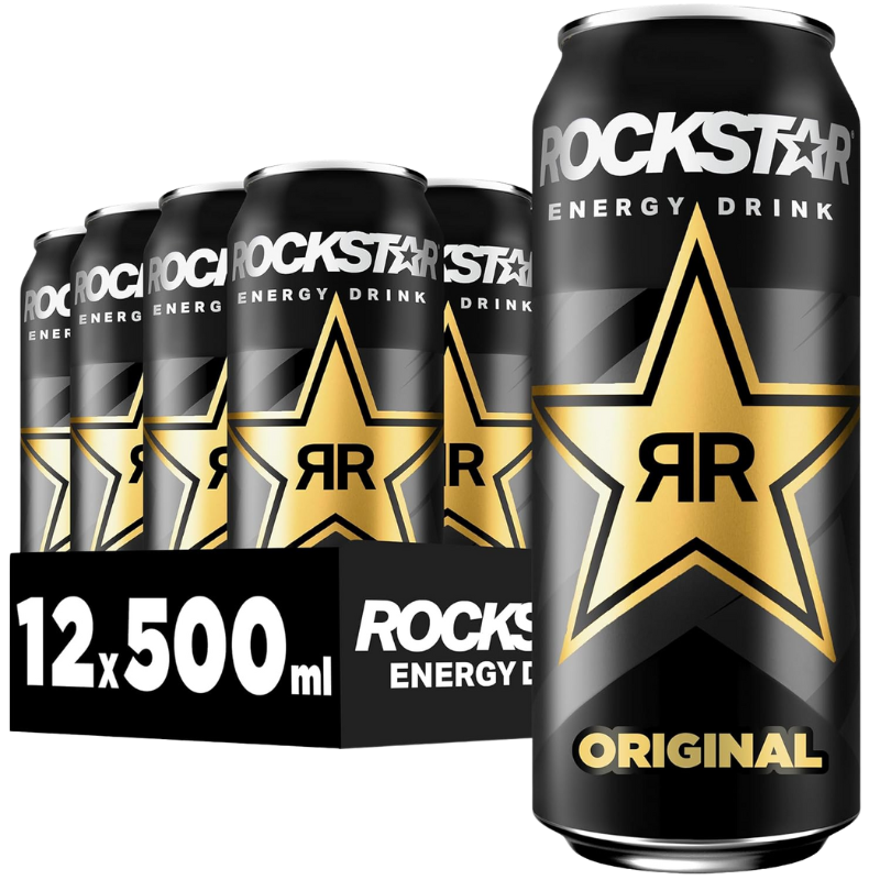 Rockstar Energy Drink Original 500ml X 12
