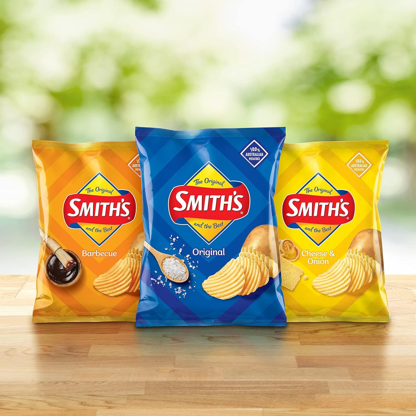Smith's Crinkle Cut Cheese & Onion 18 x 45g | Neximax Deals