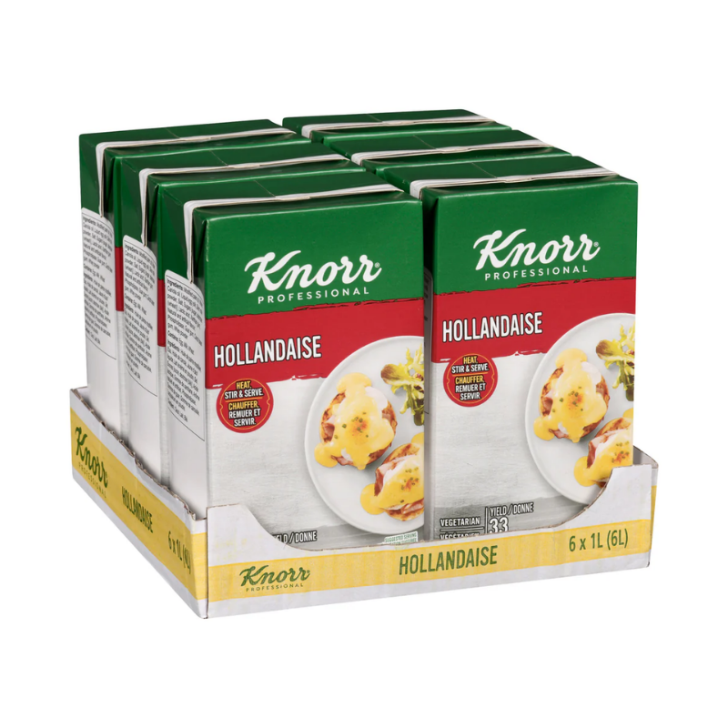 6 X Knorr Sauce Hollandaise 1L