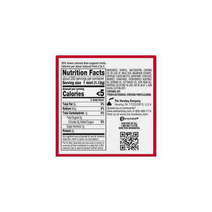 ICE BREAKERS Duo Sugar Free Mints, Strawberry, 1.3 Ounce, Pack of 8