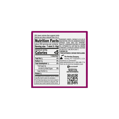 ICE BREAKERS Duo Sugar Free Mints, Strawberry, 1.3 Ounce, Pack of 8