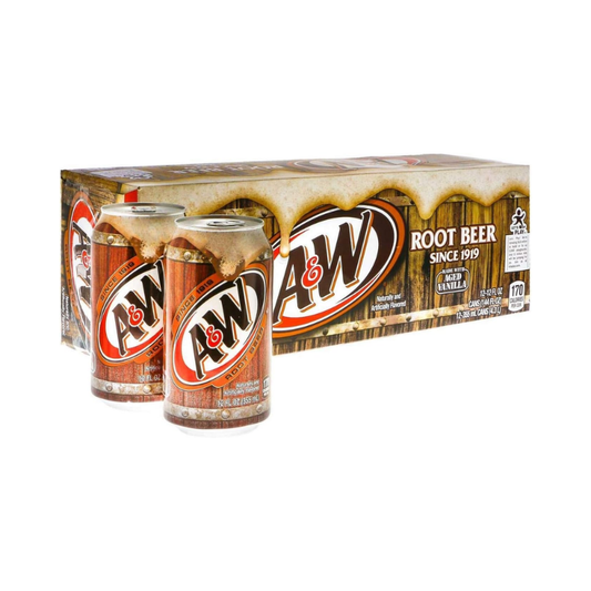 A&W Root Beer 12 Cans x 355mL