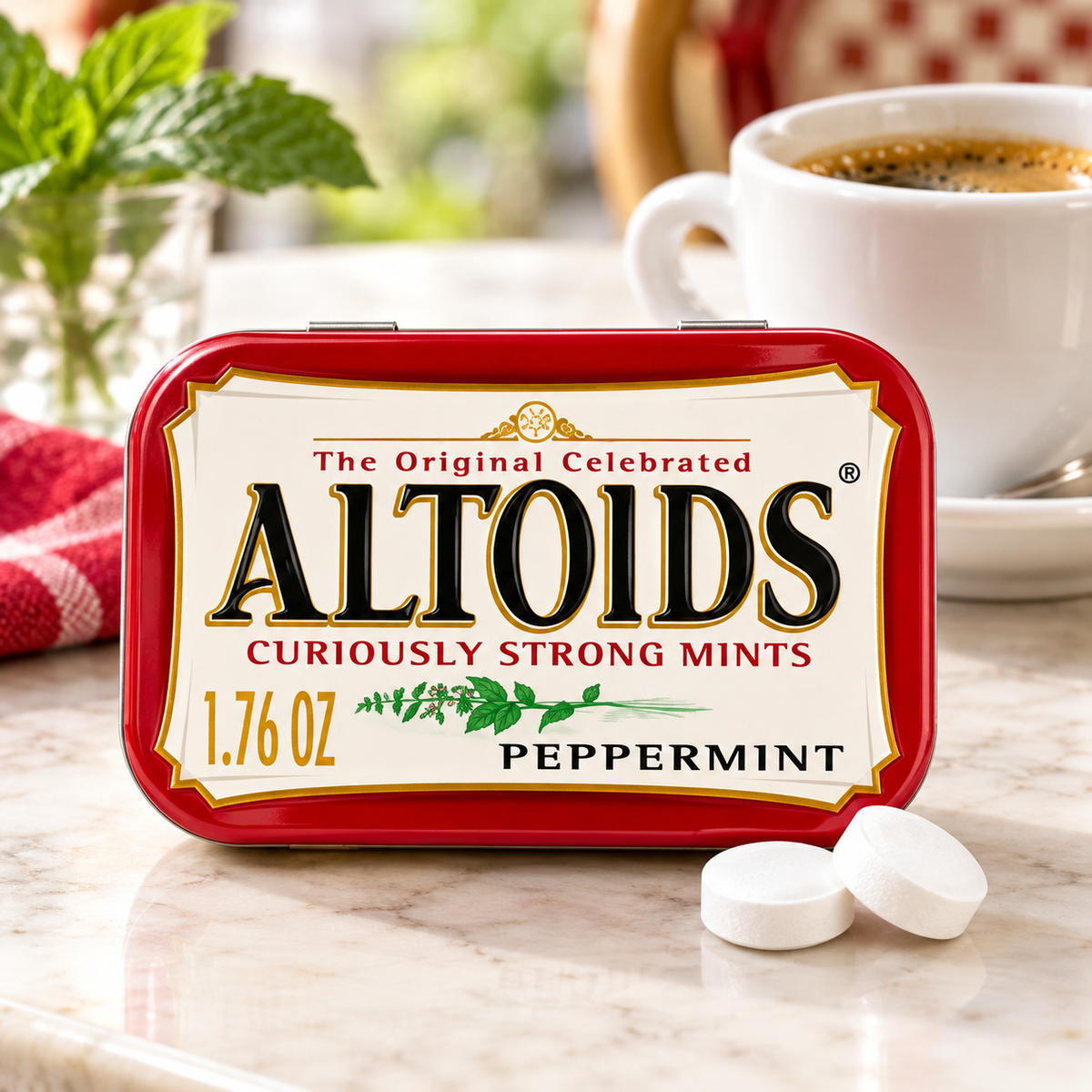 Altoids Peppermint Breath Mints, 50 g, Peppermint