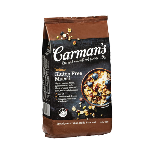 Carman's Deluxe Gluten Free Muesli, Low Sugar, 1.2kg