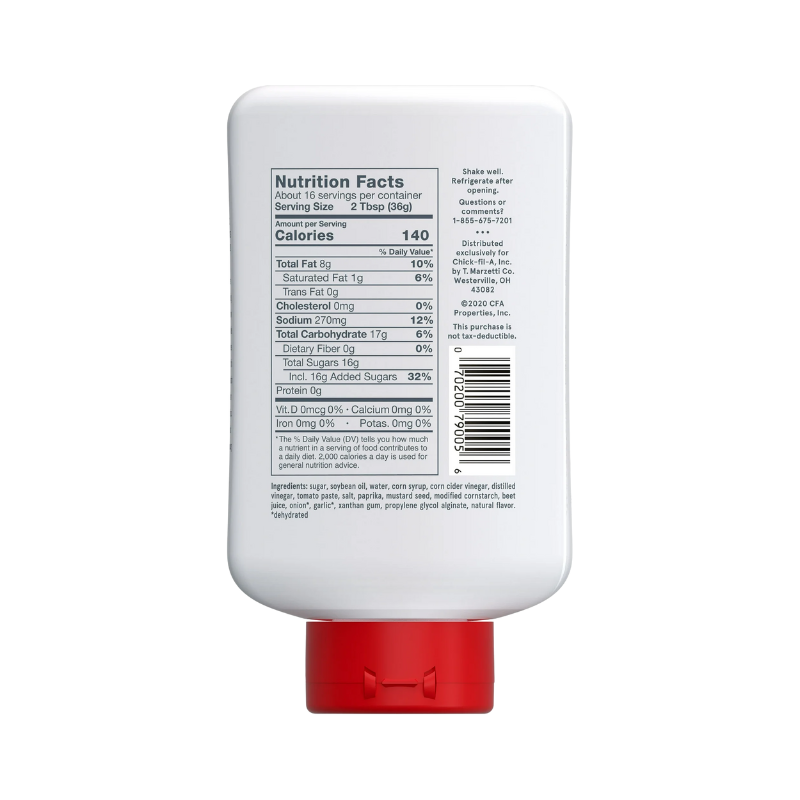 Chick-fil-A Dipping Sauce, 16 fl oz Squeeze Bottle (473 mL)