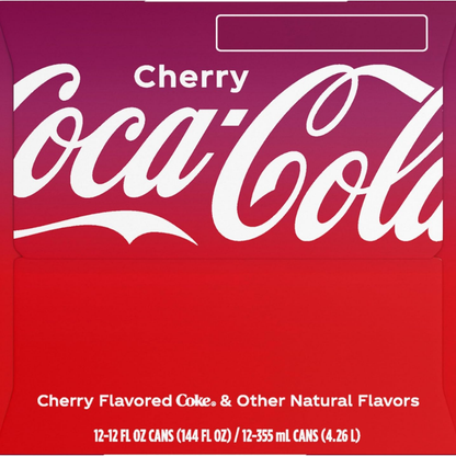 Coca Cola Cherry Flavored Coke Cans 12 X 355 mL