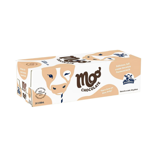 Devondale Moo Chocolate Milk 24 x 200 mL