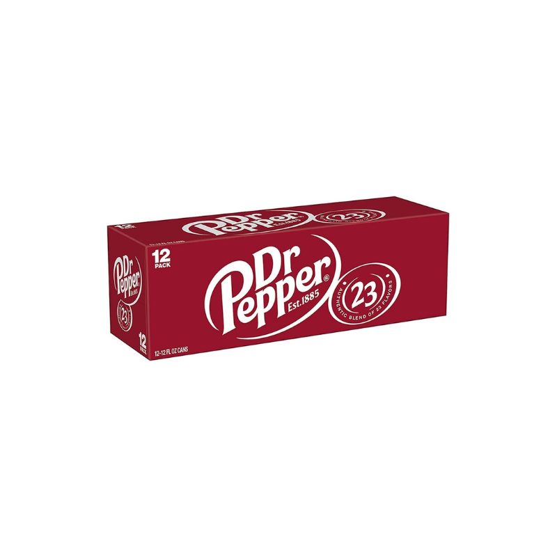 Dr Pepper Cans, 12 x 355mL