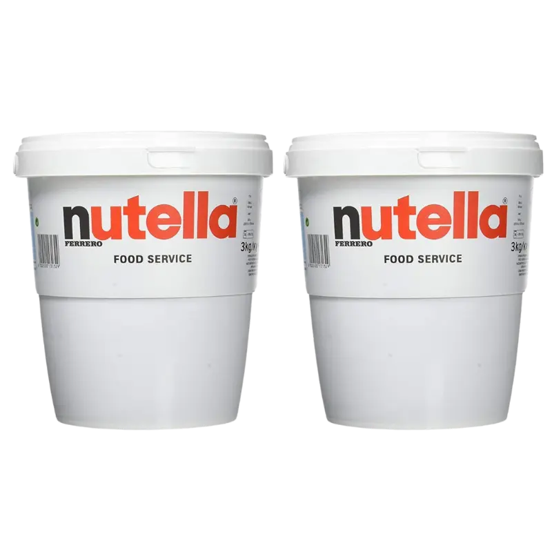 Ferrero Nutella Family Bucket 2 X 3 KG