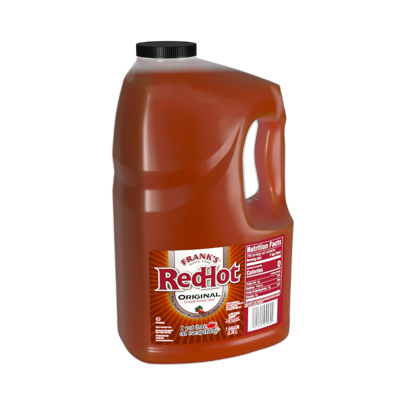 Frank's RedHot Original Cayenne Pepper Sauce, 3.78 L