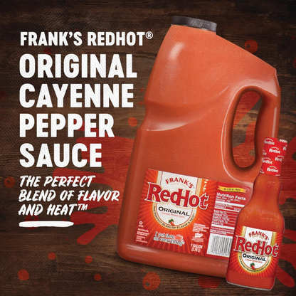 Frank's RedHot Original Cayenne Pepper Sauce, 3.78 L