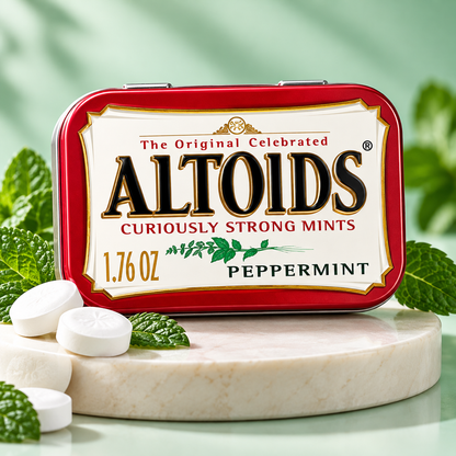 Altoids Peppermint Breath Mints, 50 g, Peppermint