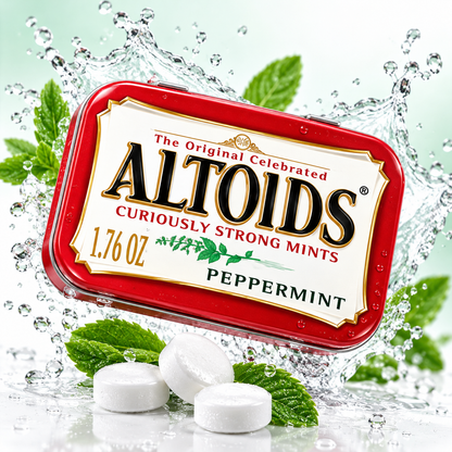 Altoids Peppermint Breath Mints, 50 g, Peppermint