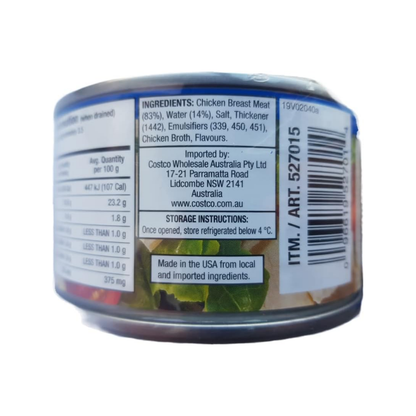 Kirkland Signature Premium Chunk Chicken Breast in Water, 6 Tins