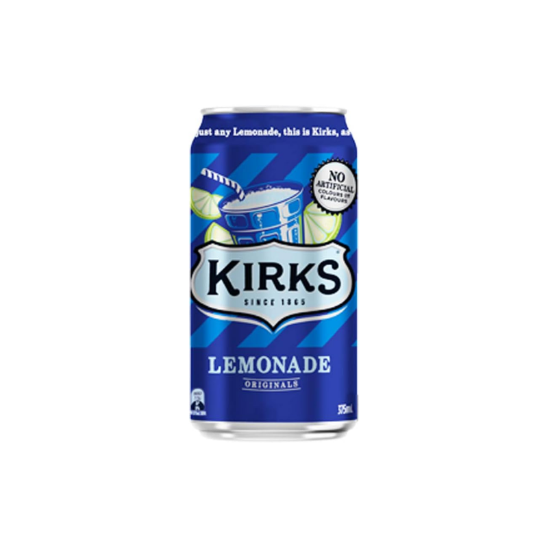 Kirks Variety Soft Drink Multipack Cans 30 x 375mL