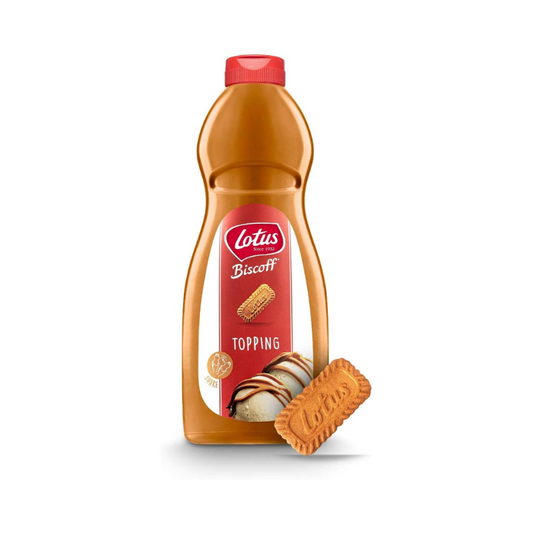 Lotus Biscoff Topping Sauce 1 KG (BB Jan 2026)