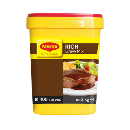 Maggi Classic Rich Gravy Mix – Bain-Marie Stable, 2kg (400 Serves)