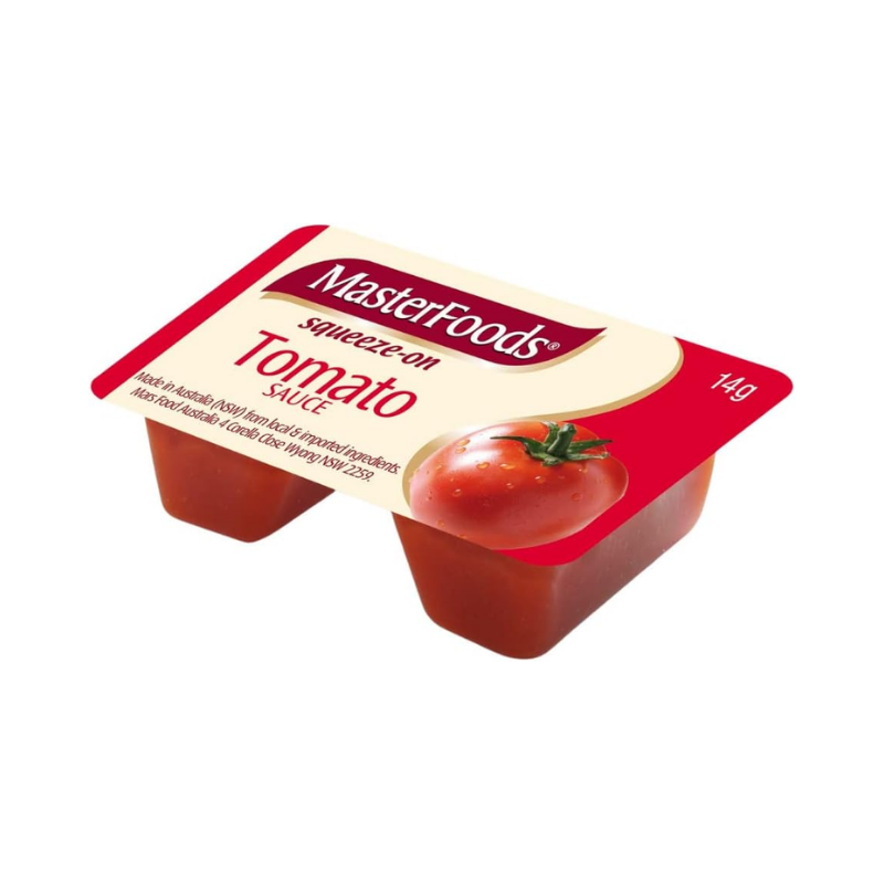 Masterfoods Squeeze On Tomato Sauce 100 x 14 g