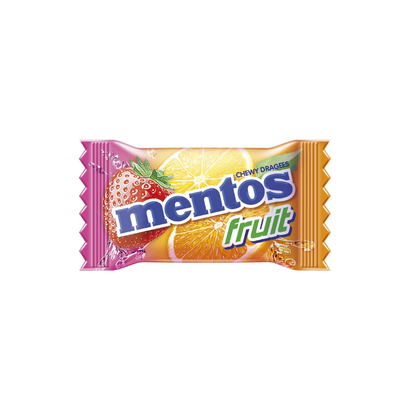 Mentos Fruit Candy Pillowpack, Classic Mix of Fruity Flavours, 540g