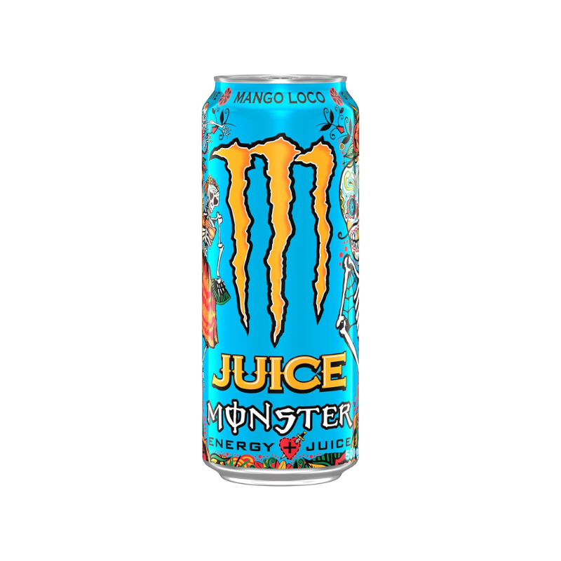 Monster Energy Drink Juice Mango Logo 24 x 500mL