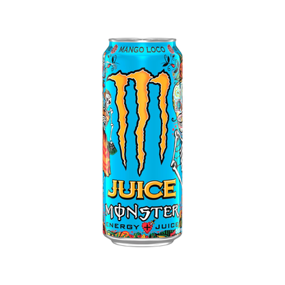 Monster Energy Drink Juice Mango Logo 24 x 500mL