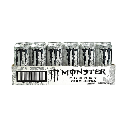 Monster Zero Ultra Energy Drink 24 x 500 mL