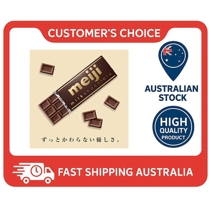 Meiji Milk Chocolate 1.8 oz (50 g) x 10 Packs