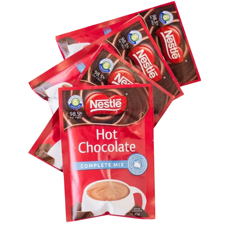 Nestle Complete Mix Hot Chocolate 25 g (Pack of 100)