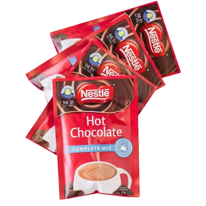 Nestle Complete Mix Hot Chocolate 25 g (Pack of 100)