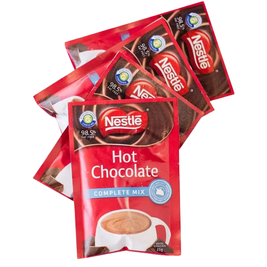 Nestle Complete Mix Hot Chocolate 25 g (Pack of 100)