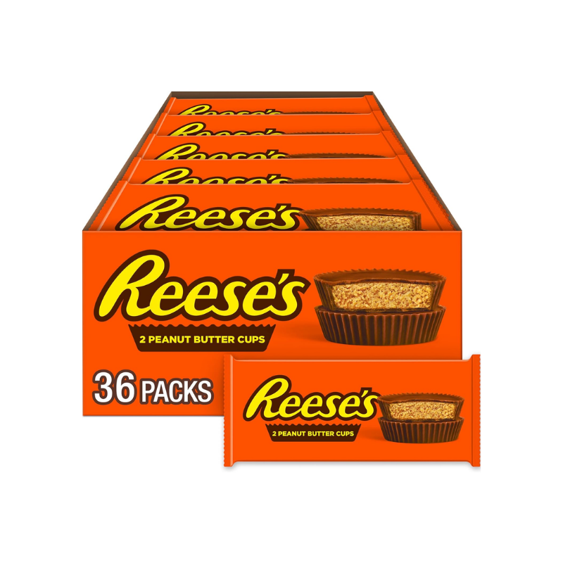 Reeses Peanut Butter Cups, 36 Bars x 42g