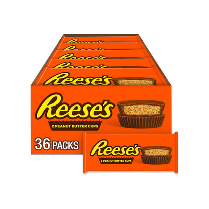 Reeses Peanut Butter Cups, 36 Bars x 42g