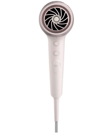 PHILIPS 5000 Series Hair Dryer BHD530/00, ThermoShield, 2300W, 6 Settings, Foldable Handle, Pearl Peach