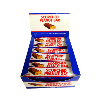 Scorched Peanut Bar, 45g x 30 Bars