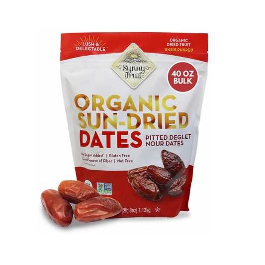 Sunny D Organic Fruit Pitted Dates 1.13 Kg