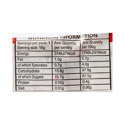 Swizzel Snap and Crackle Chewy Bar, 60 x 18 Grams