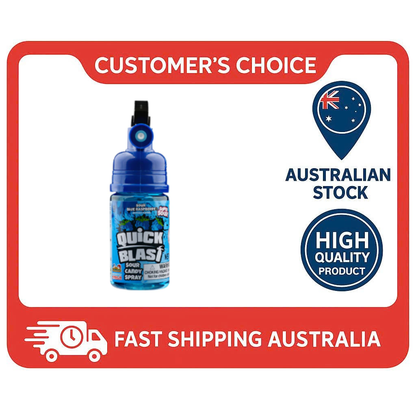 Kidsmania Quick Blast Sour Candy Spray 58g x 12 Units – Assorted Flavours