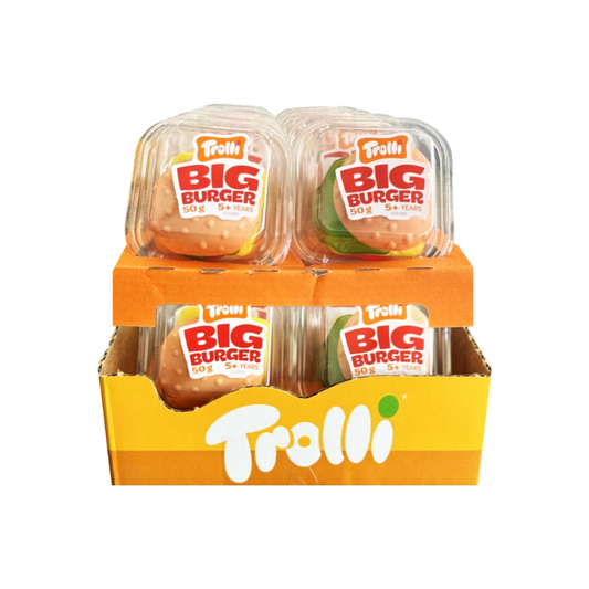 Trolli Mega Burger Candy 24 Pack, 24 x 50g