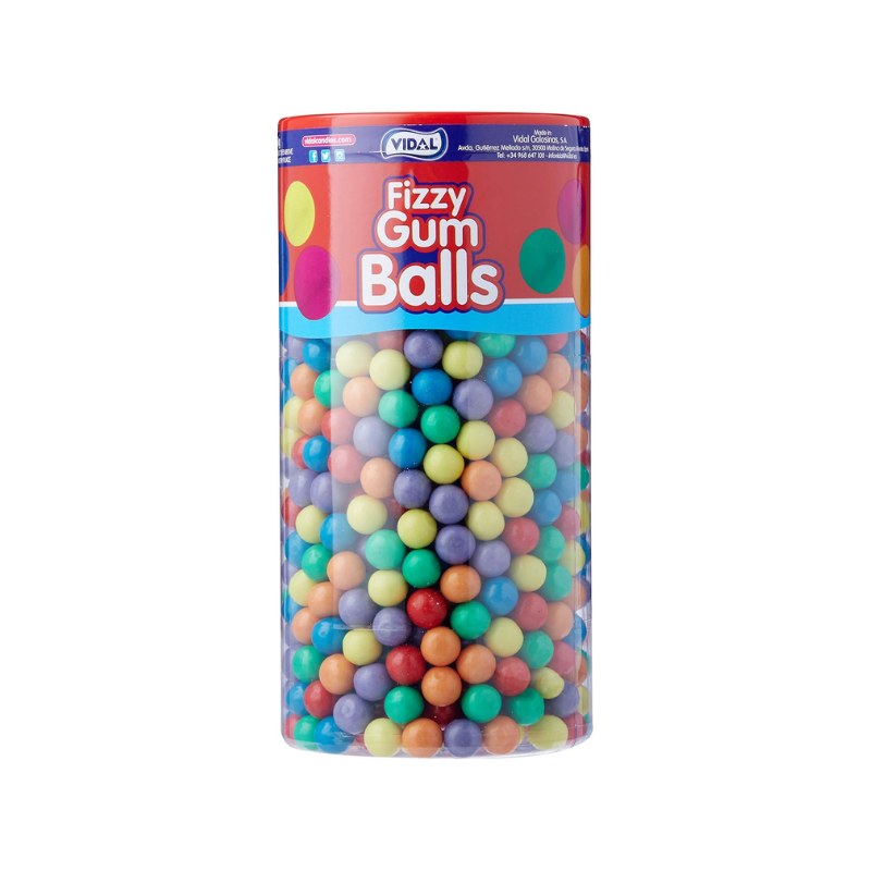 Vidal Fizz Gum Ball 1.6 kg