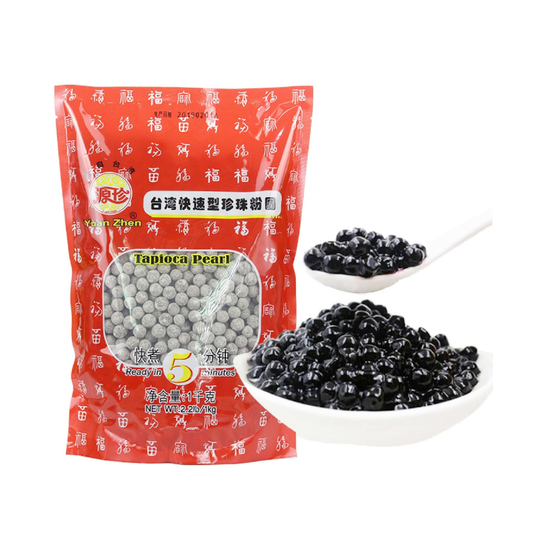 Wu FuYuan Black Tapioca Pearl 1 Kg Bubble Tea